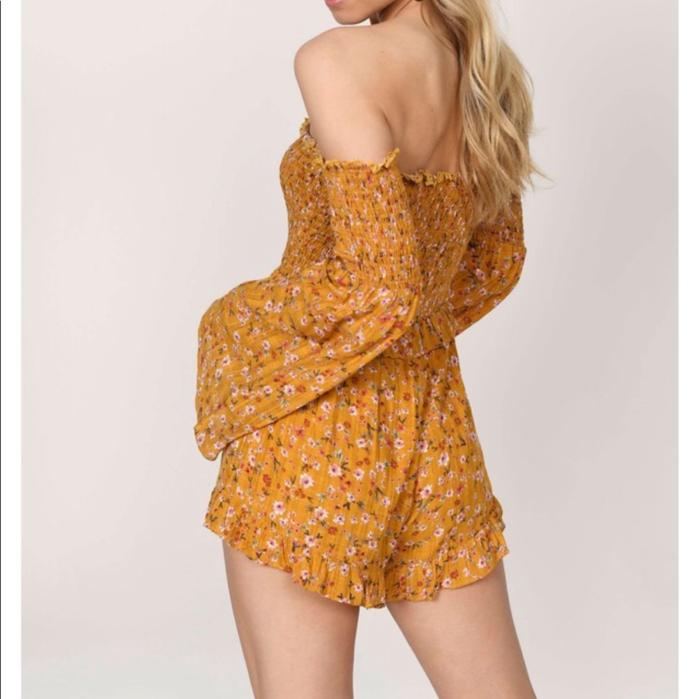 Tobi romper mustard color  size L - Picture 4 of 6